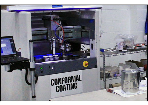 Confromal Coating Area at EPD Electronics